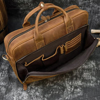 Executive Vintage Leather Briefcase™