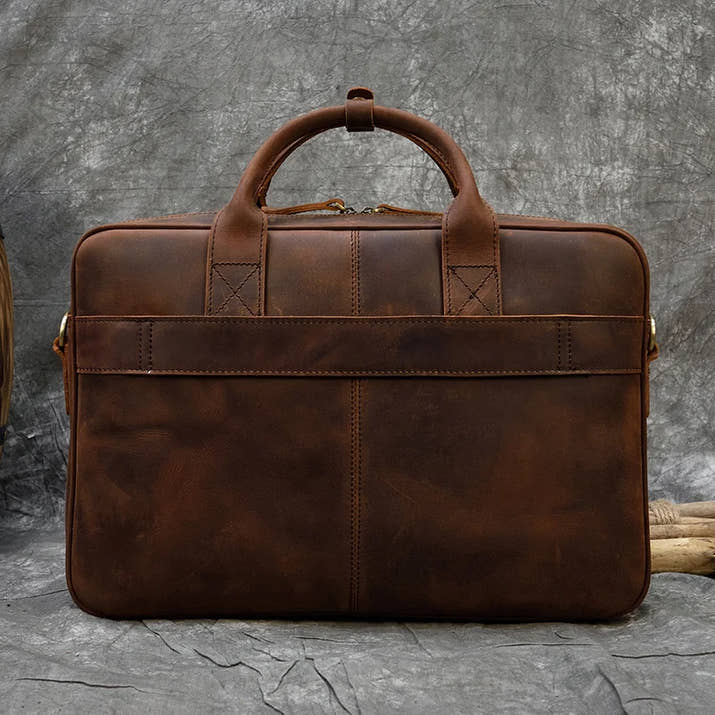 Executive Vintage Leather Briefcase™