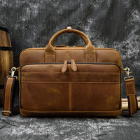 Executive Vintage Leather Briefcase™