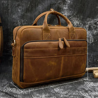 Executive Vintage Leather Briefcase™