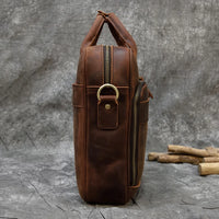 Executive Vintage Leather Briefcase™