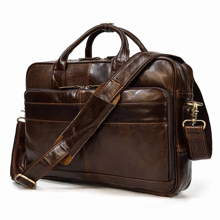 Executive Vintage Leather Briefcase™