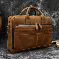 Executive Vintage Leather Briefcase™