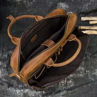 Executive Vintage Leather Briefcase™