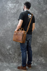 Executive Vintage Leather Briefcase™