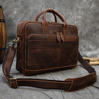Executive Vintage Leather Briefcase™