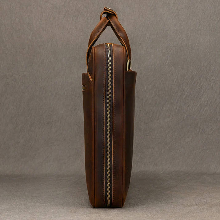 Executive Vintage Leather Briefcase™