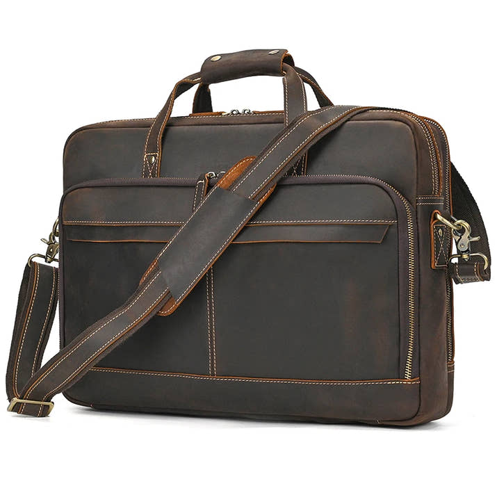 Executive Vintage Leather Briefcase™
