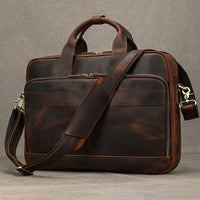Executive Vintage Leather Briefcase™