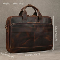 Executive Vintage Leather Briefcase™