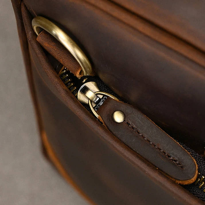 Executive Vintage Leather Briefcase™