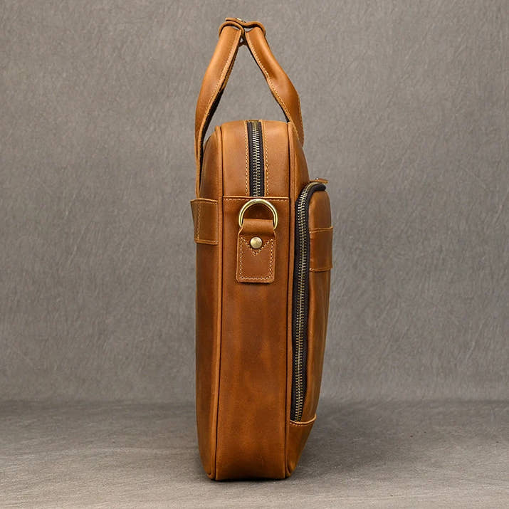 Executive Vintage Leather Briefcase™
