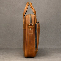 Executive Vintage Leather Briefcase™