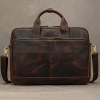 Executive Vintage Leather Briefcase™