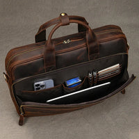 Executive Vintage Leather Briefcase™